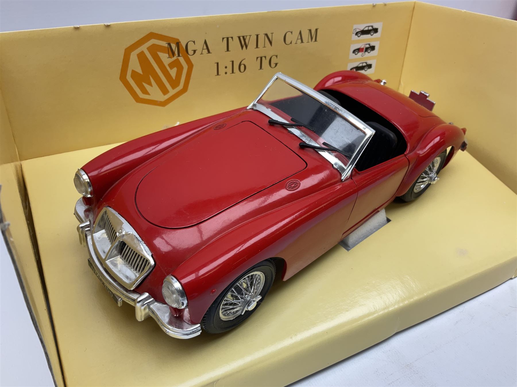 Polistil - four Tonka 1:16 scale models comprising Pors