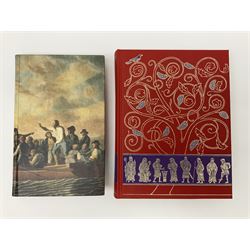 Folio Society - fifteen volumes including ten by Thomas Hardy, together with The Waning of the Middle Ages and Doctor Zhivago, etc, all missing slip covers 