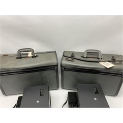 Two cased Leitz Pradovit CA 2500 Slide Projectors 