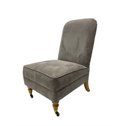 Laura Ashley - low bedroom chair upholst