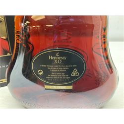 Hennessy X.O extra old cognac, 1lt, 40% vol, in box 