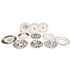19th century and later cabinet plates, including Royal Worcester, Royal Crown Derby and Co...
