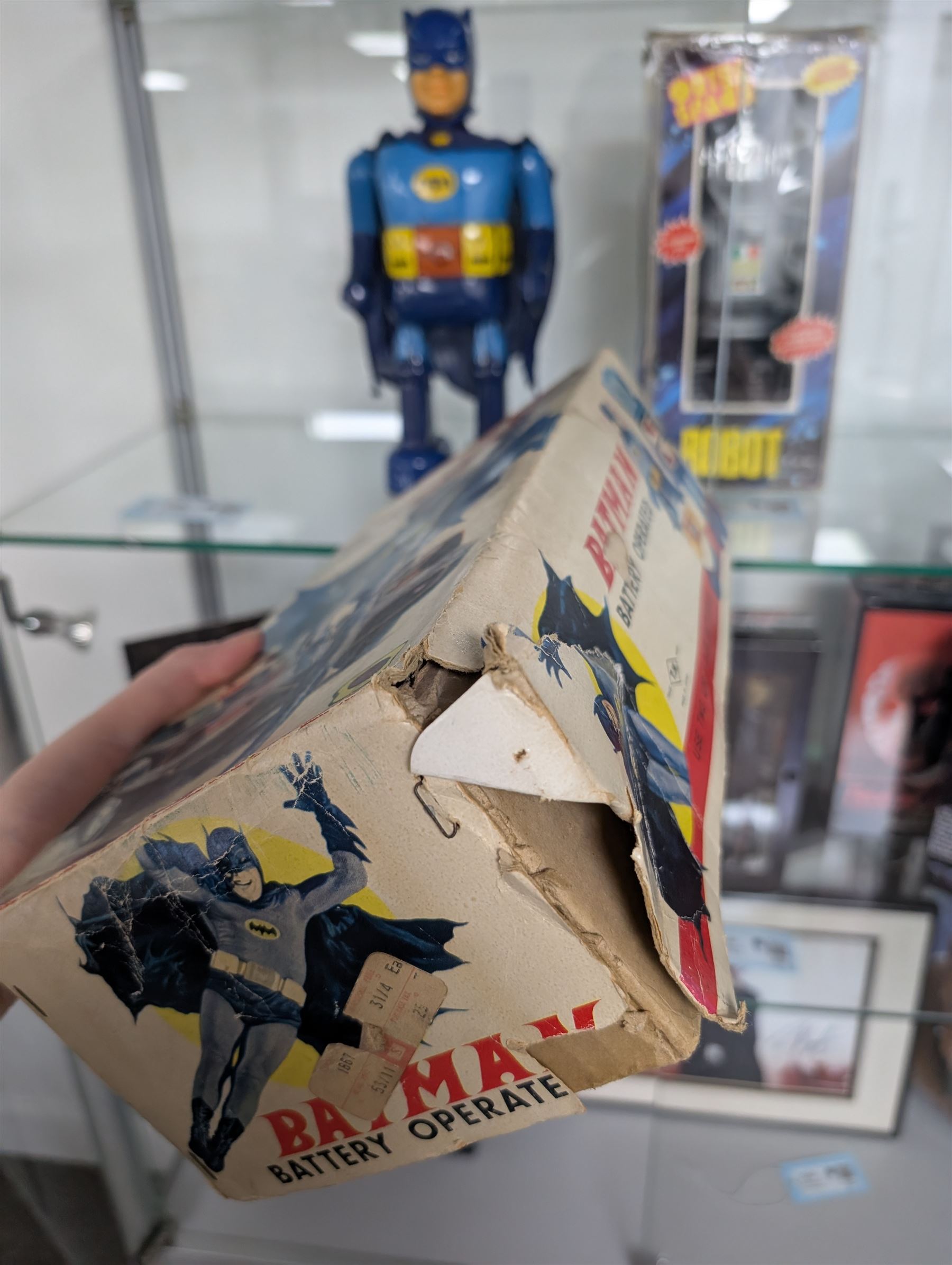  T.N Nomura Batman battery operated robot, boxed