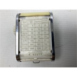   F. Deckel - munchen  Vauxhall Compur folding Camera, with Sixon hand-held exposure meter