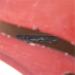 Czechoslovakian 3/4 size cello, with a one piece back, carved scroll neck with ebonised tuning pegs, fingerboard and tail piece, with strings and bridge, no bow. In a soft case.