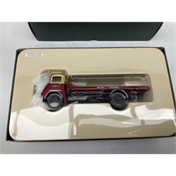 Corgi Premium limited edition - three Showman's Collection die-cast models comprising 07413 John Biddall Funfair Land Rover; 16602 Jennings Scammell Highwayman Ballast and Dodgem trailer; and 55609 John Thurston Diamond Ballast; together with three British Rail models comprising CC11606 Albion Reiver Platform Lorry and Tank Container Load; CC11301Scammell Scarab; and CC11001 Thames Trader Flatbed; all boxed (6)