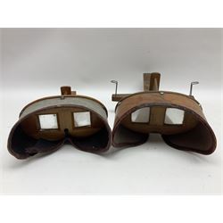 Collection of Victorian and later stereoscopic views, including local Scarborough scenes and mountaineering scenes, together with seven stereoscope viewers, including one viewer and some views by Underwood & Underwood