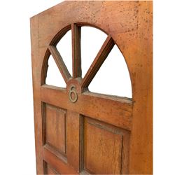 Mid-20th century hardwood external door