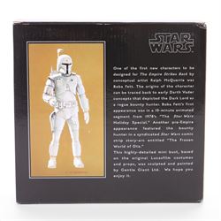 Gentle Giant San Diego Comic-Con Exclusive Boba Fett mini-bust, boxed with certificate, limited edition no. 2018/2800