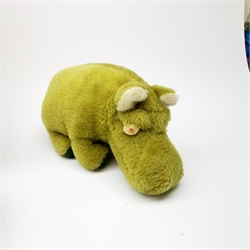 Three Merrythought Teddy Bears to include a Merrythought Leopard cub pyjama case, Panda and Hippo (3)