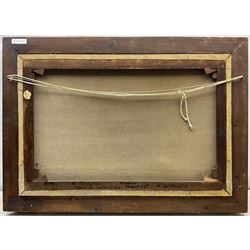 Albert Gyngell (British 1841-1894): North Wales Landscape, oil on canvas signed and dated 1880, titled verso with artist's Worcester address 50cm x 75cm