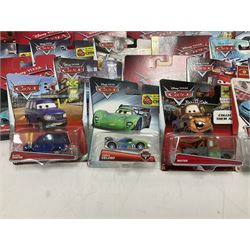 Disney Pixar 'Cars' - forty-four Mattel carded die-cast models; all in unopened blister packs (44)