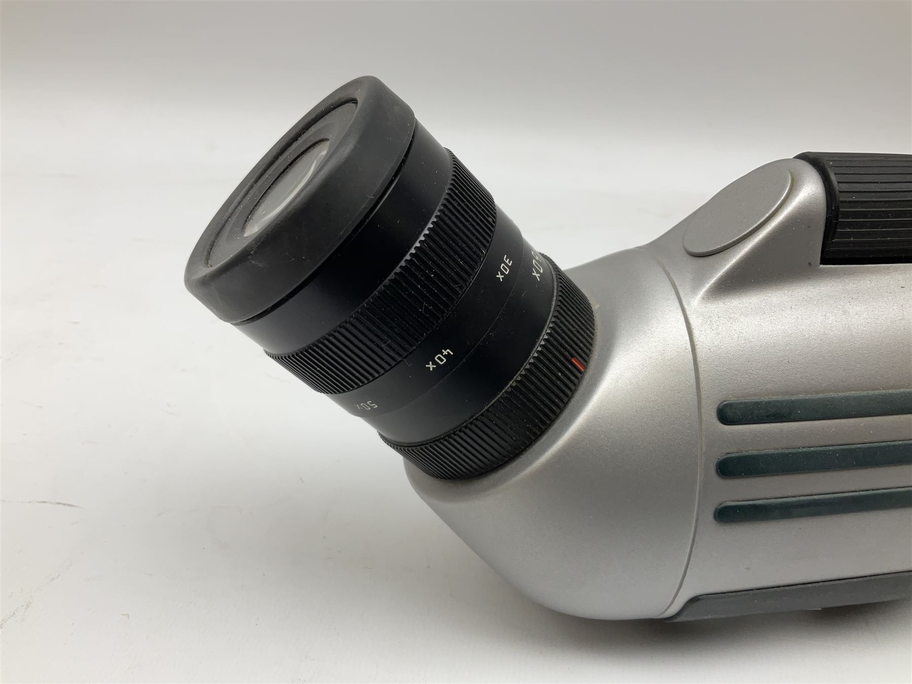 Leica APO-Televid 77 Spotting Scope,chrome, serial no. 2050411, with Manfrotto tripod, serial no. 190NAT2