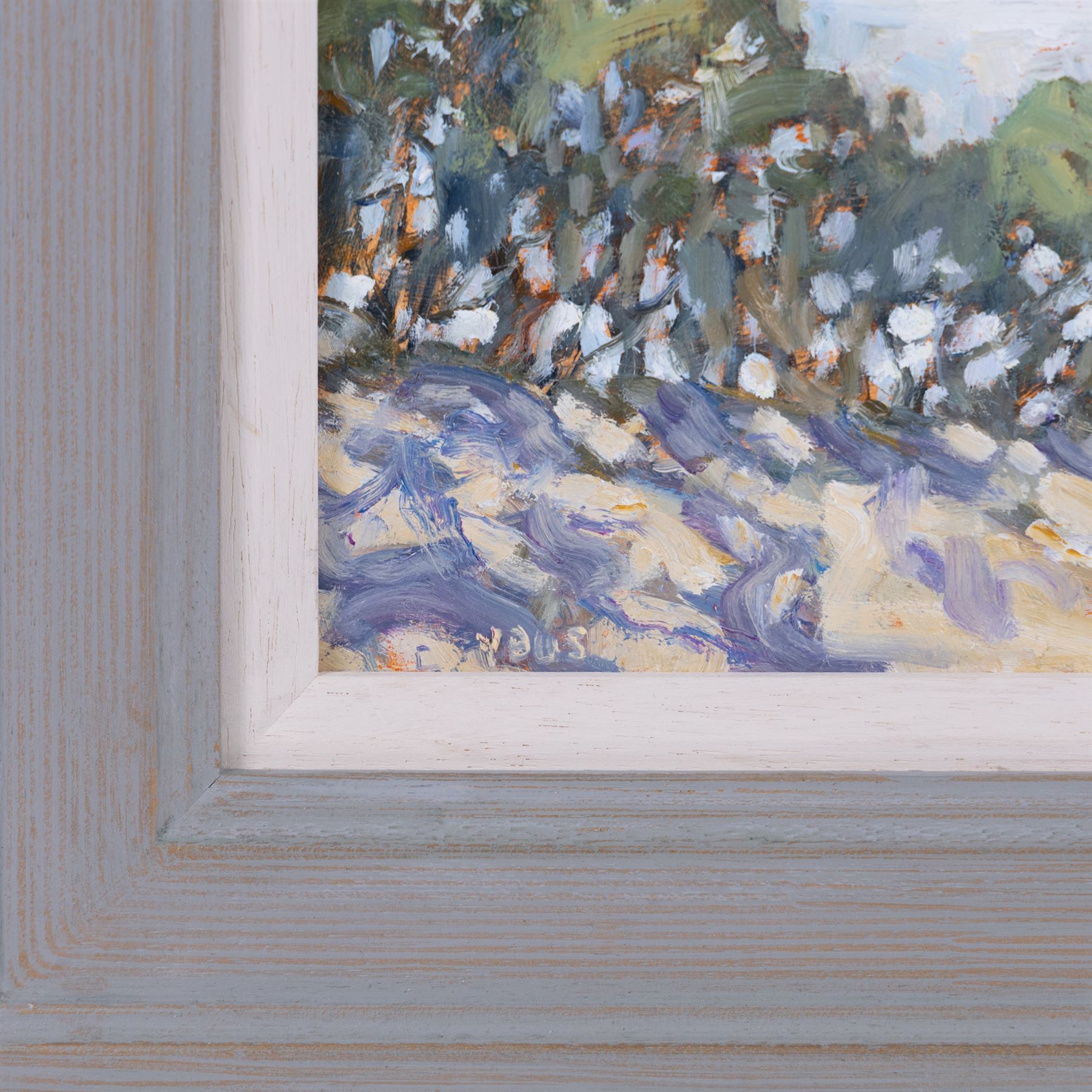 Christine M Pybus (British 1954-): 'Summer Morning over Robin Hood's Bay', oil on board signed, titled verso 29cm x 36.5cm 