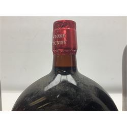Mixed alcohol, comprising Keystone Australian Burgundy, unknown content and proof, Maldano New Yorker Wine Aperitif, unknown content and proof and Duff Gordon Sherry, unknown content and proof (3)