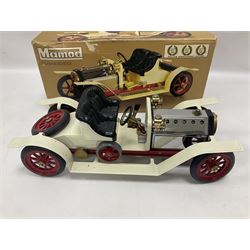 Mamod SA1 ‘Steam Roaster’ live steam car in cream and red, with original box 
