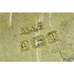 Silver snuff box by Adie & Lovekin Ltd, Birmingham 1920, Victorian silver anchor link T bar chain with clip by E Whitehouse & Son, Birmingham 1896,   silver case with interior organiser, silver cheroot holder, pendant, silver tapering chain chain etc, all hallmarked or tested