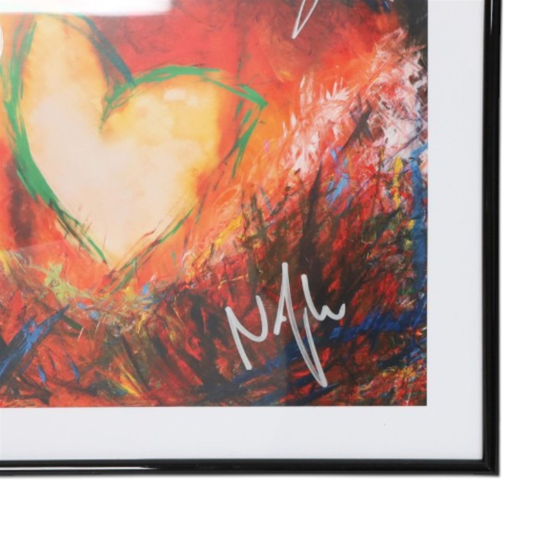 Snow Patrol memorabilia, including 'The Forest is the Path' book, art card and CD cover the book signed by  Gary Lightbody and the others signed by Gary Lightbody, Johnny McDaid and Nathan Connolly, together with Fallen Empires tour programme, tour advert, two tote bags, enamel pins, cassette and framed Chasing Cars gold coloured CD with printed signatures