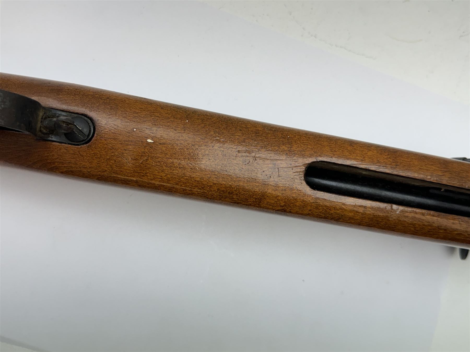 Chinese model 55 .22 break barrel air rifle with telescopic sight 