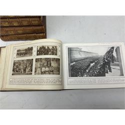 The Illustrated War News - Being a Pictorial Record of the Great War. Parts 1 -96 August 12th 1014 - June 7th 1916 uniformly bound in eight oblong quarto volumes with half-leather/gilt binding. Published by The Illustrated London News (8)