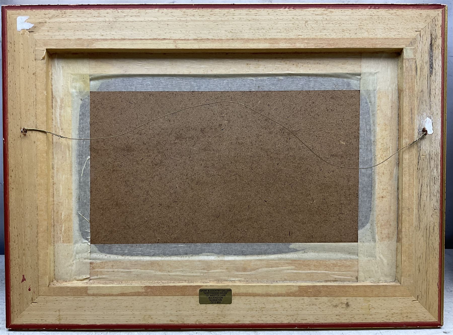 Gladys Maccabe MBE ROI (Northern Irish 1918-2018): Phoenix Park Racecourse - Dublin, gouache and wash signed 21cm x 36cm