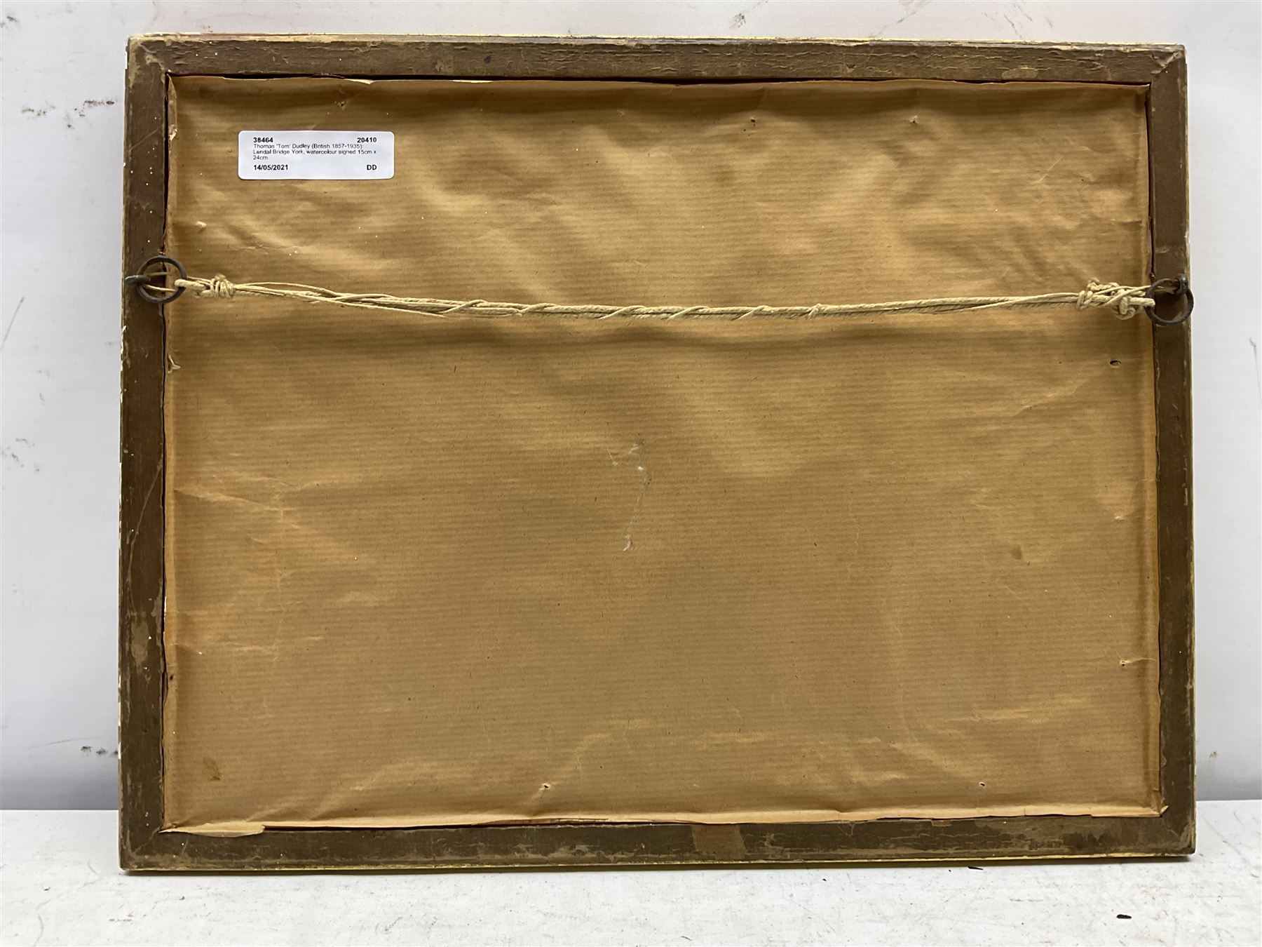 Thomas 'Tom' Dudley (British 1857-1935): Lendal Bridge York, watercolour signed 15cm x 24cm