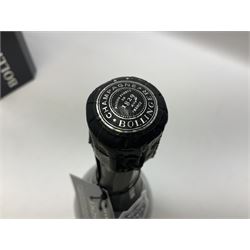 Bollinger Millesime 2009 James Bond 007 Spectre champagne, housed in original black twist open presentation case, with tags and bag, 75cl, 12% vol