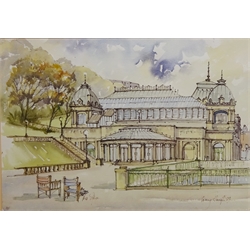  Tony Haigh (British 20th century): 'The Spa', Scarborough, watercolour signed, titled and dated '89, 37cm x 54cm  