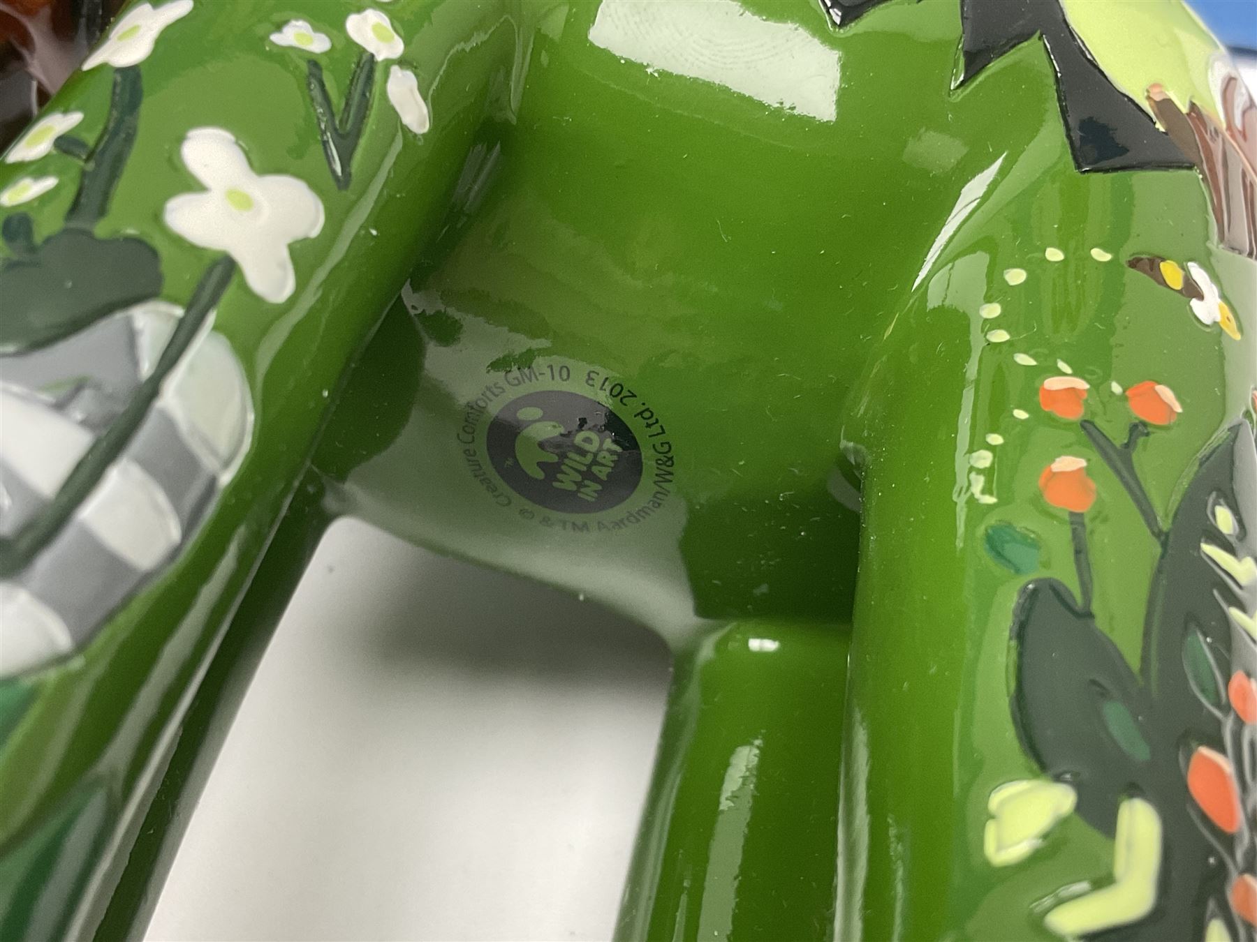 Wallace & Gromit - Gromit Unleashed: two Aardman Animations The Grand Appeal 'Gromit Unleashed' figures comprising Grrrrromit and Creature Comforts, both with boxes