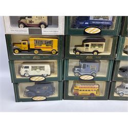 Collection of Days Gone/ Lledo die-cast models including thirty Lledo Promotional Models, seven Exclusive Edition and thirty-three Collectors Club models, all boxed (70)