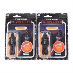 Twelve Hasbro Kenner Star Wars Obi-Wan Kenobi TV series figures, including Retro Collection examples, comprising NED-B, Reva, Grand Inquisitor x4, Fifth Brother x2, Obi-Wan Kenobi (Wandering Jedi) x2 and Darth Vader (The Dark Times) x2, all carded