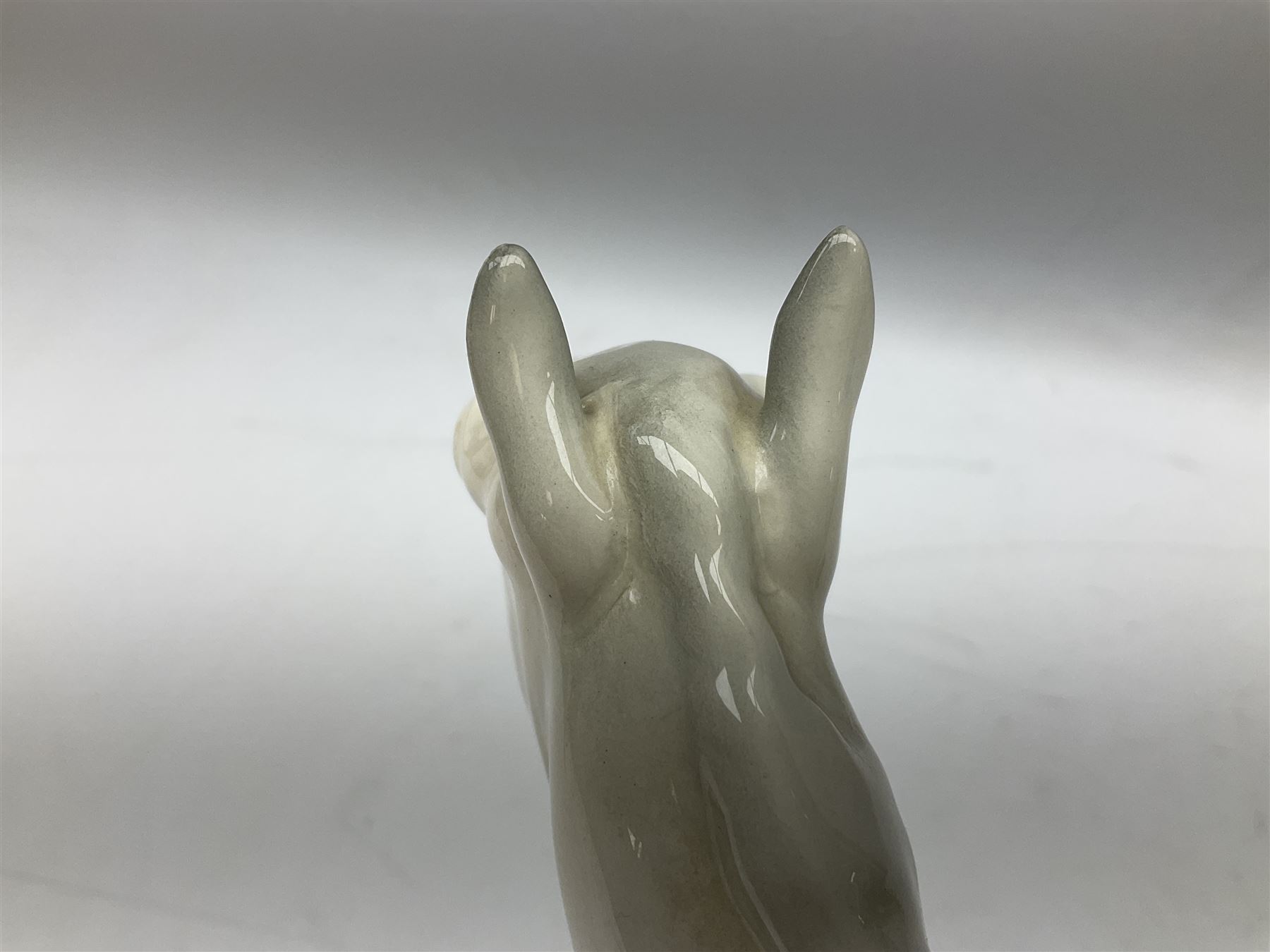 Beswick Large Hunter in grey no. 1734, printed mark beneath, H30cm