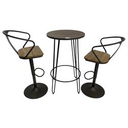 NEXT Home - rustic pine and wrought meta