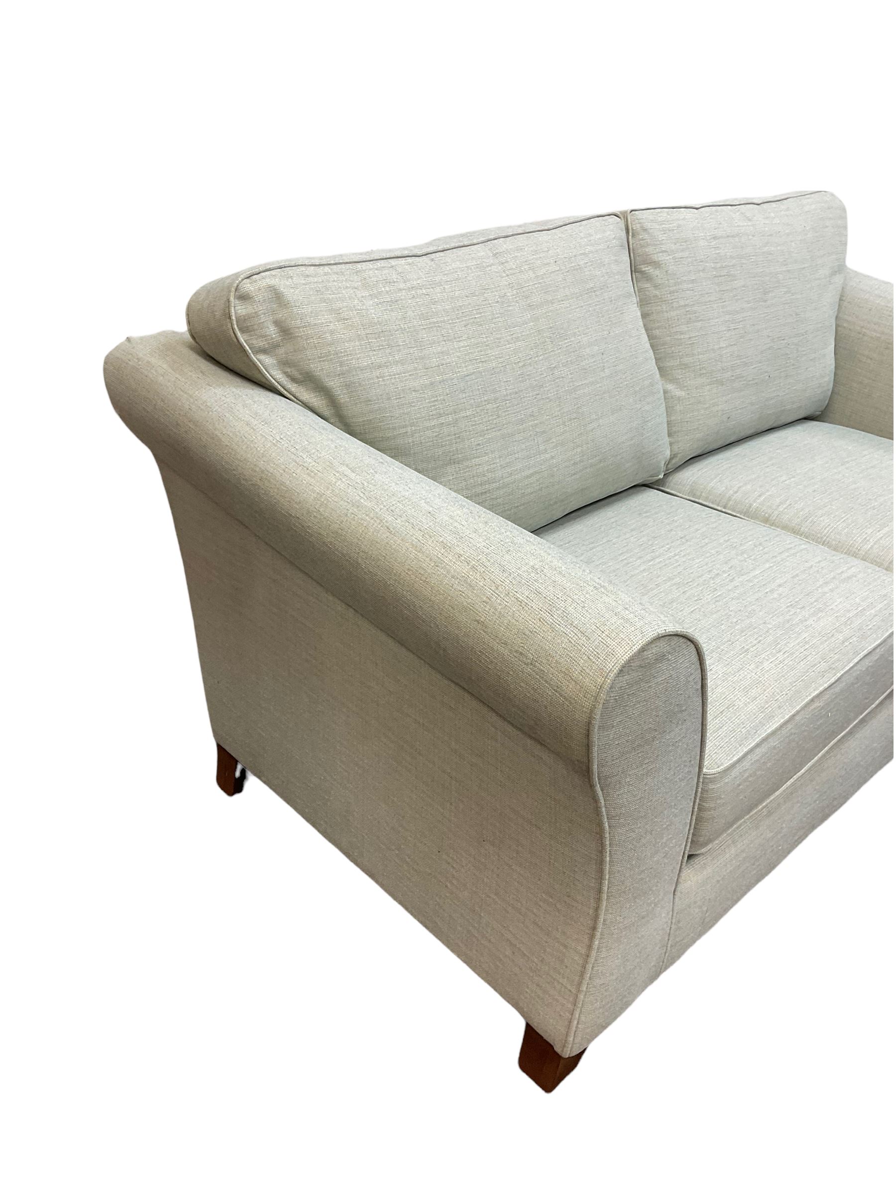 Marks & Spencer Home two seat sofa bed, metal spring action