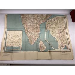 Military related books including two bound volumes of Phoenix Magazine Feb.1945 - Feb.1946; Knight W.S.M.: The History of the Great European War. Ten volumes; folding road map of India; The War in Pictures. Six volumes etc