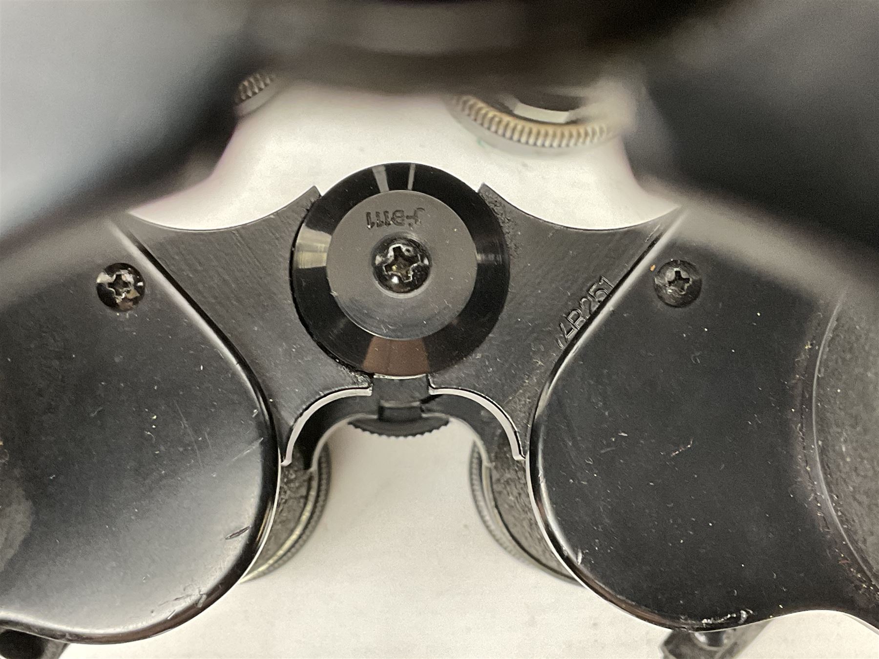 Nine cased pairs of binoculars, to include Tohyoh 22x70, Greenkat 7x- 12x50, Chinon, Fisher-Dietz 7x50, etc