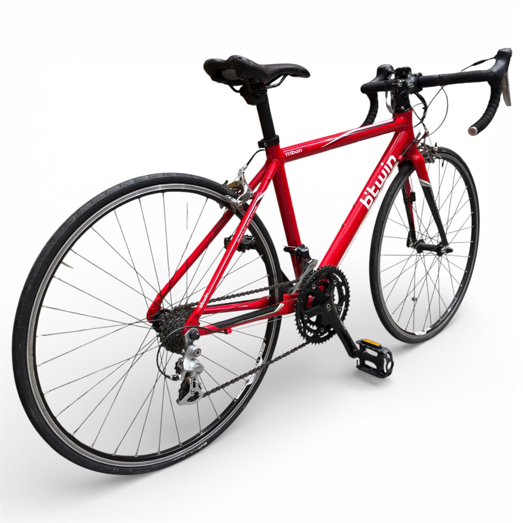 B'Twin Triban 3 Youth Road Bike - Aluminium 606I Frame