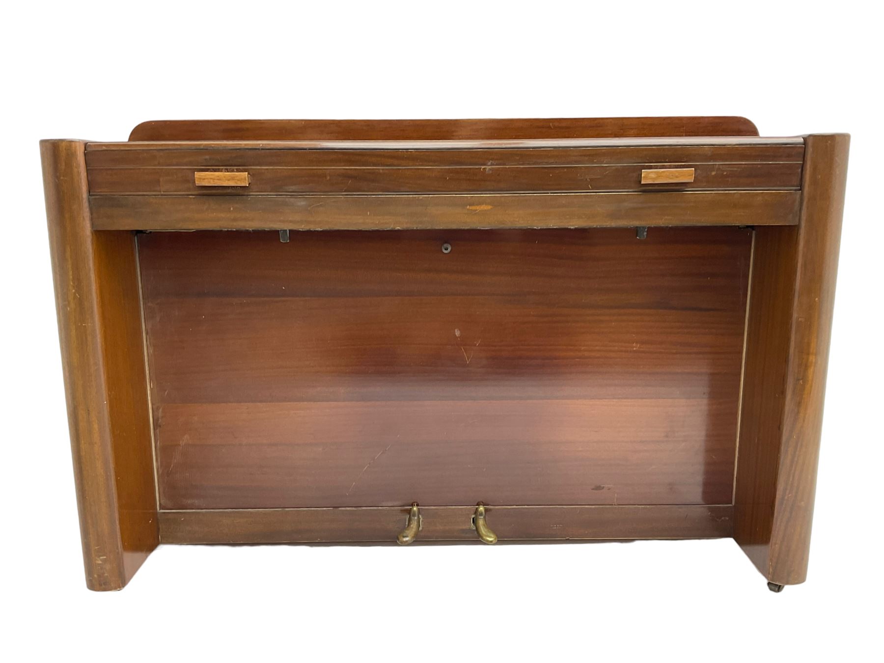 Evestaff Minipiano - mid-20th century mahogany framed upright piano