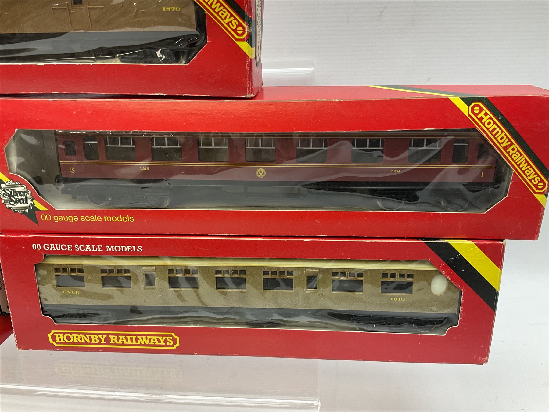 Hornby 00 Gauge Eleven Passenger Coaches Including LMS LNER Teak 