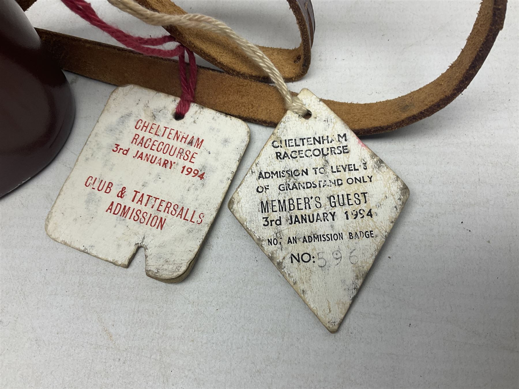 Carl Zeiss Jena 8x30 Deltrintem binoculars in original case, serial no. 5957951