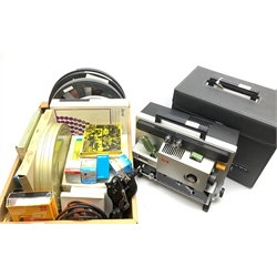 Two 'ELMO Sound ST-1200D' super 8 sound 