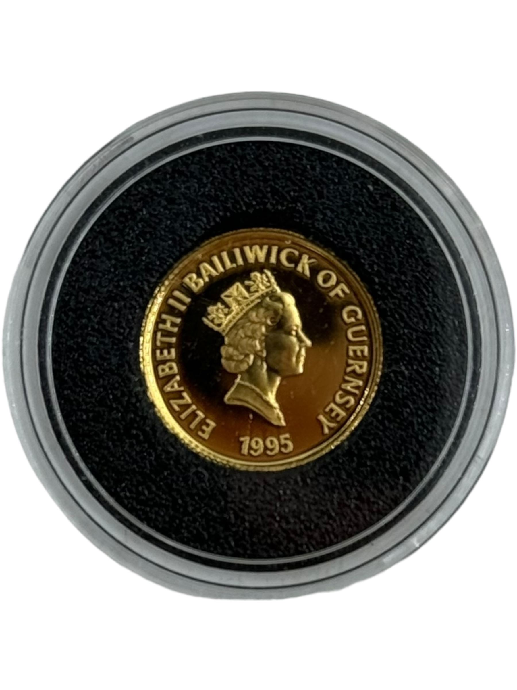Four one twenty-fifth of an ounce 24 carat gold coins, from 'The Smallest Gold Coins of the World Collection', all with Westminster certificates (4)