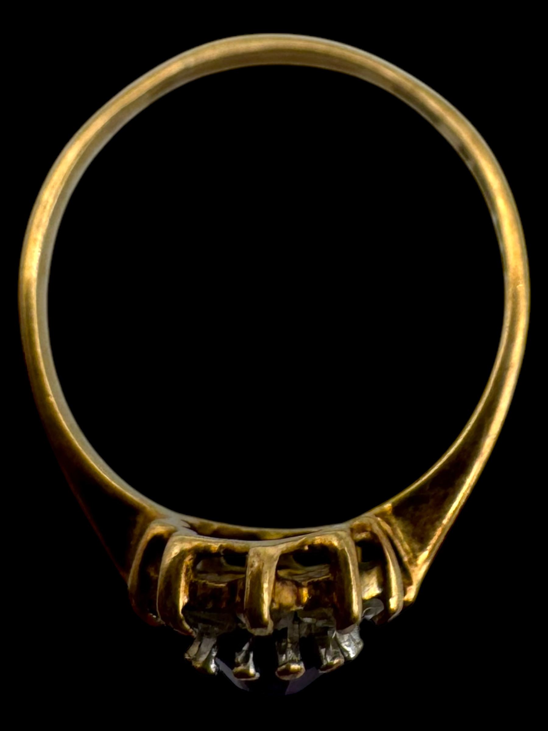 Two gold paste stone set full eternity rings and two gold cluster rings, all 9ct