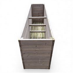 Large Decking planter with centre braces
