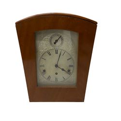 Westminster chiming clock in later case