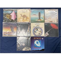 Camel vinyl LPs including 'Moonmadness',