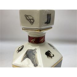 Gordon Highlander Single Malt Scotch whisky, 1l 43% vol, in ceramic decanter and original lined presentation box together with another similar box