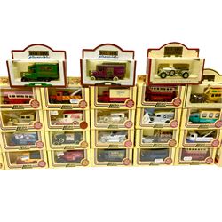 Thirty-seven modern die-cast promotional and advertising models by Lledo including Premier Collection etc; all boxed (37)