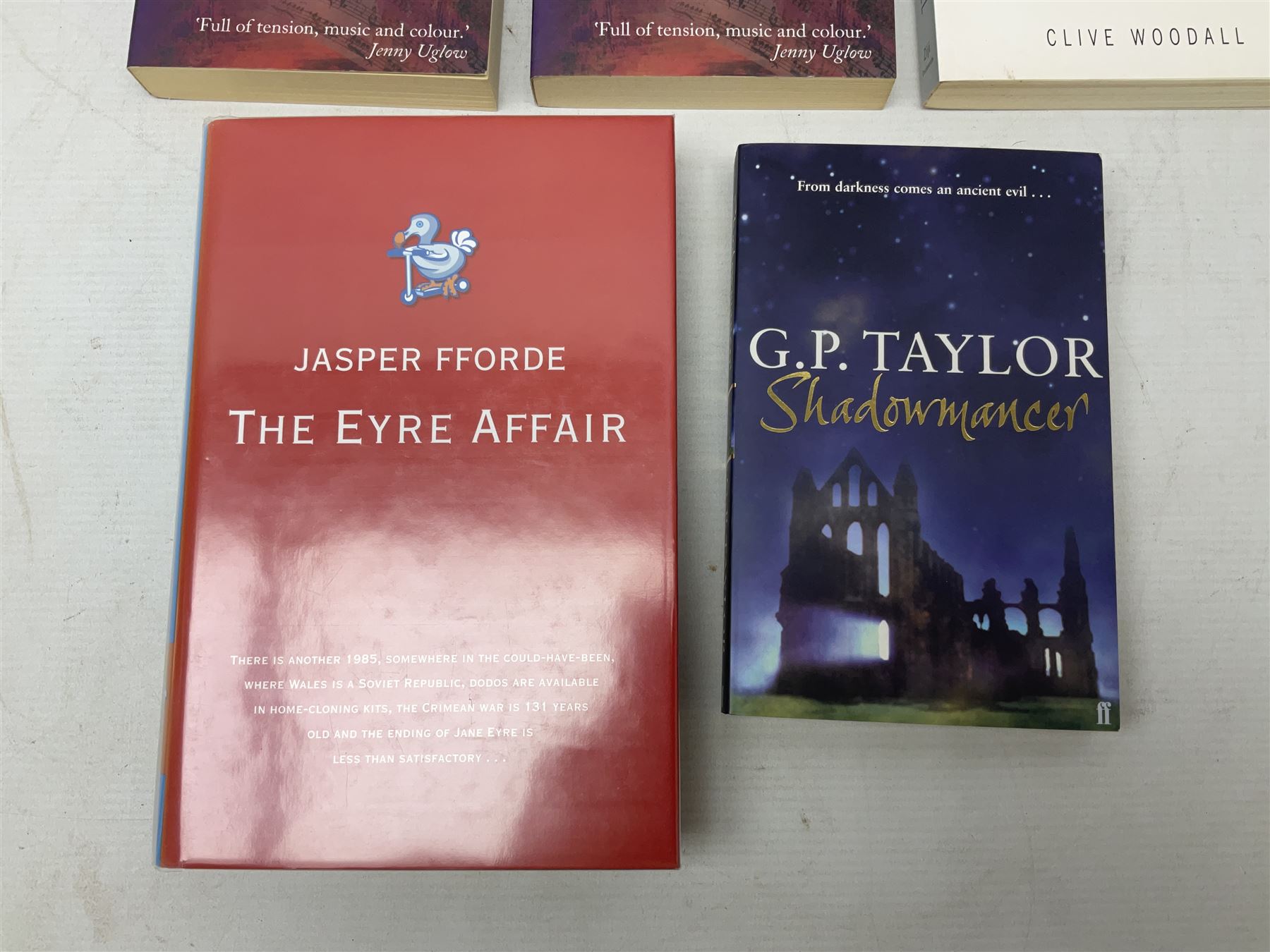 Collection of first edition books, to include John Boyne; The Boy in the Striped Pyjamas, limited edition 910/1000, singed by author, Jasper Fforde; The Eyre Affair, signed by author, Mark Haddon; The Curious Incident of the Dog in the Night-time , D.A.Stern; The Blair Witch Project: A Dossier, etc (16)