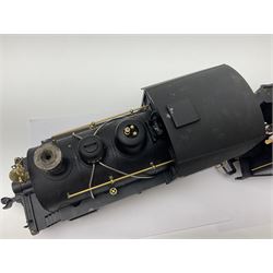 LGB (Lehmann Gross Bahn) G scale, gauge 1 2-4-0 steam locomotive, No 20231, in Santa Fe black livery, numbered 1217, unboxed